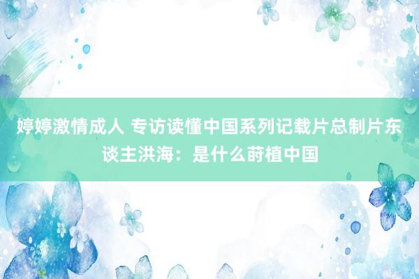 婷婷激情成人 专访读懂中国系列记载片总制片东谈主洪海：是什么莳植中国